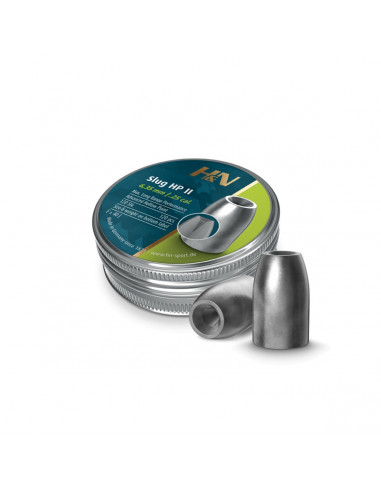 Pallini piombini H&N Diabolo Slug HP II 6.35mm  32 gr 40J (120pz)