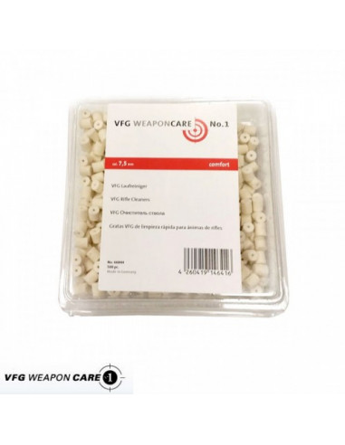fELTRINI PER CARABINE INTERCAMBIABILI VFG FELTRINI Cal.7,5mm Conf. da 500 feltrini Cod.331958