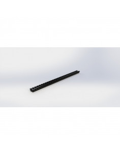 Base Weaver per armi  Grezza in alluminio da 250mm  Codice articolo: 06.041/00