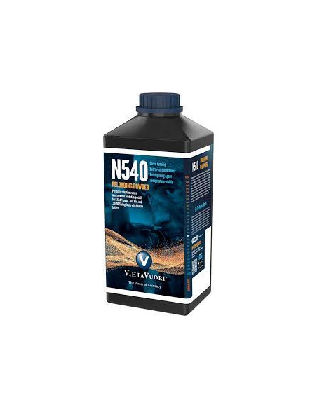 Polvere DA Sparo Vihtavuori N540 1Kg. calibri .223/5,56 mm a .308 Winchester e 30-06 Springfield