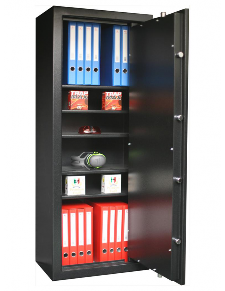 CASSAFORTE ARMADIO BLINDATO PER ARMI CON TASTIERINO ELETTRONICO  150 x 60 x 40 Interno: 149 x 59 x 3 Peso: 130 kg
