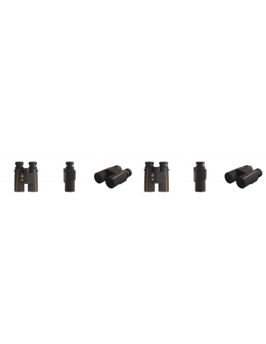 BINOCOLO KAHLES CON TELEMETRO 1500 METRI HELIA 42 RF 10x42