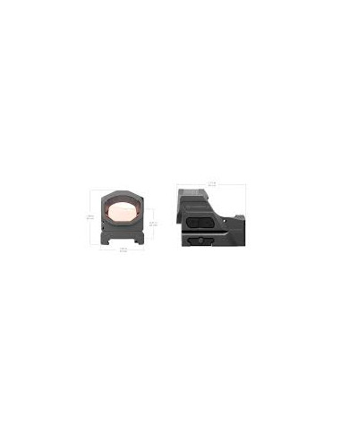 Vector Optics punto rosso red dot Frenzy-X 1x19x26 MRS GenII Solar Power Multi-Reticle Item No :SCRD-SM64