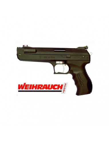 Pistola libera vendita WEIHRAUCH PAC 40 PCA CALIBRO 4,5 CN 72