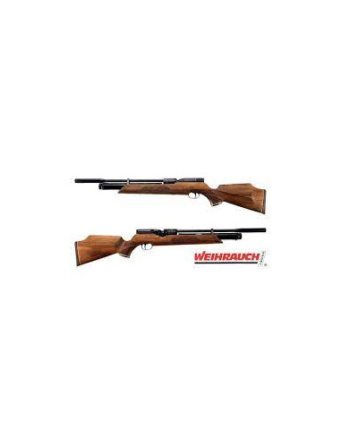 CARABINA PCP WEIHRAUCH CAC HW 100 SPORT  CALIBRO 5,5 50j CON PORTO D'ARMI
