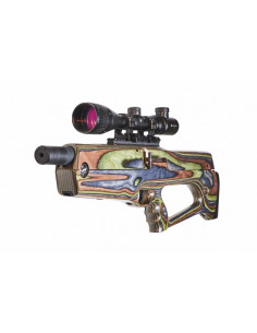 CARABINA PCP AIR MAKS ARMS  CAIMAN LAMINA CALIBRO 5,5 2