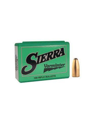 SIERRA Palle Ogive Varminter 223" 45gr Hornet 1110 (100pz)