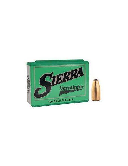 SIERRA Palle Ogive Varminter 223" 45gr Hornet 1110 (100pz)