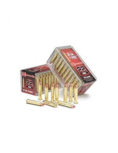 Cartucce colpi calibro 22 magnum 30 grani 50 pezzi Hornady v-max
