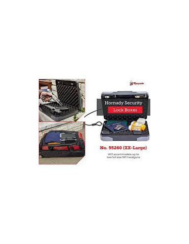 HORNADY Cassetta di Sicurezza TreckLite TSA XXL 95260 PER ARMI CORTE