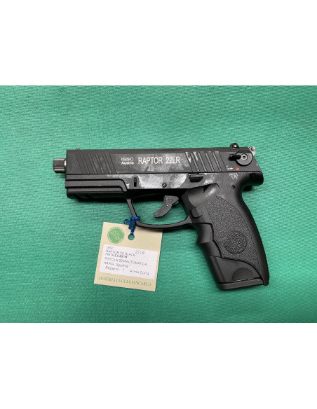 ISSC Raptor SD Black calibro 22lr