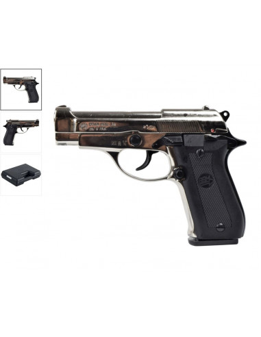 PISTOLA A SALVE M84 SILVER CAL.9MM (SCACCIACANI)  PISTOLE A SALVE Wishlist BRUNI Punti necessari: 3206 Codice : BR2700N RP032815