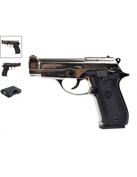 PISTOLA A SALVE M84 SILVER CAL.9MM (SCACCIACANI)  PISTOLE A SALVE Wishlist BRUNI Punti necessari: 3206 Codice : BR2700N RP032815
