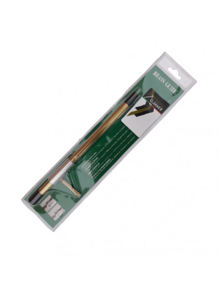 Guida bacchetta Brass Guide in ottone e plastica:  M (per calibro 22LR  calibro .270
