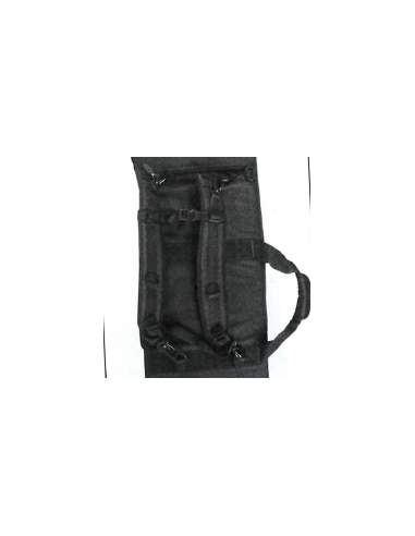 Fodero per armi lunghe pro series deluxe tactical gun case cordura 600D 132x32x6 cm  impermeabile 3 - way con bratelle zaino