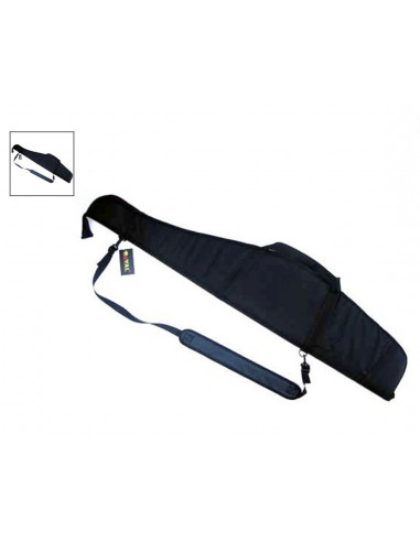 SACCA PORTA CARABINA FODERO PER ARMI 122X25 NERA  SACCHE/BORSE