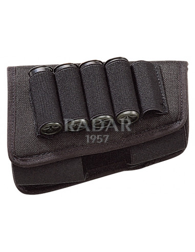 Radar portacolpi calcio giberna in cordura con 5 celle in elastico porta cartucce varie calibro 12 Cod. 1038-1801