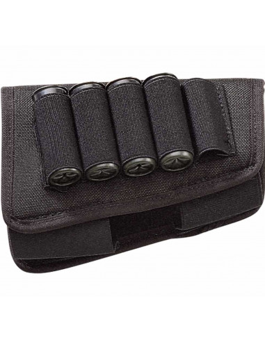 Radar portacolpi calcio giberna in cordura con 5 celle in elastico porta cartucce varie calibro 12 Cod. 1038-1801