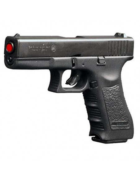 BRUNI GLOCK17 PISTOLA A SALVE CALIBRO 9MM 9 Pak NERA 1401 SCACCIACANI