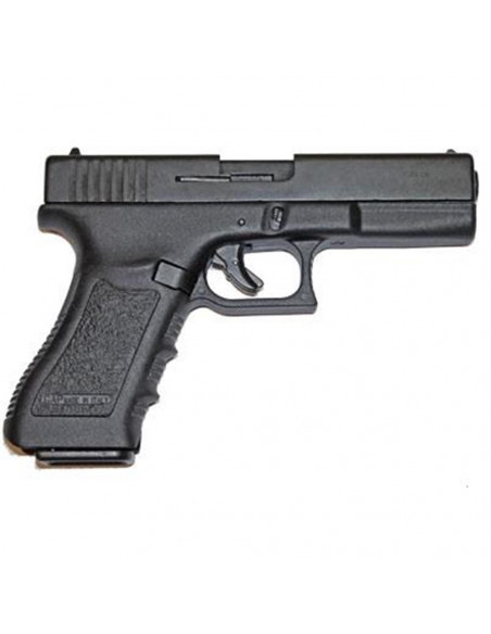 BRUNI GLOCK17 PISTOLA A SALVE CALIBRO 9MM 9 Pak NERA 1401 SCACCIACANI