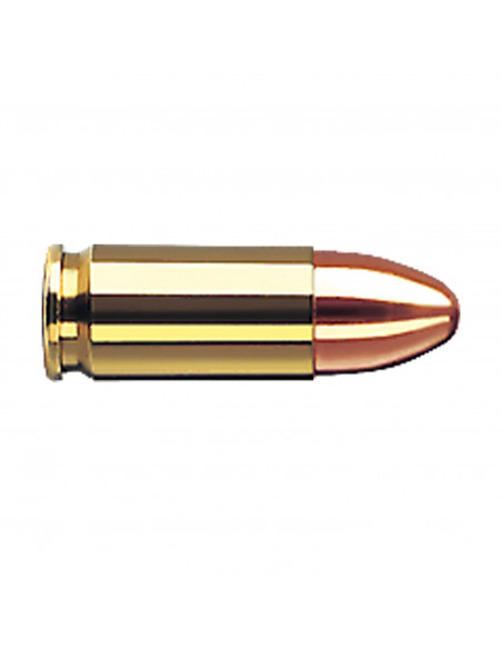 Munizioni colpi GECO 9 mm Luger FULL METAL JACKET 8,0g 124 gr 50 colpi