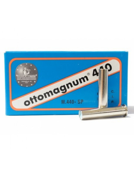 EUROCOMM CARTUCCE MUNIZIONI OTTO MAGNUM CALIBRO 8  FLOBERT RICARICABILE P8 50X