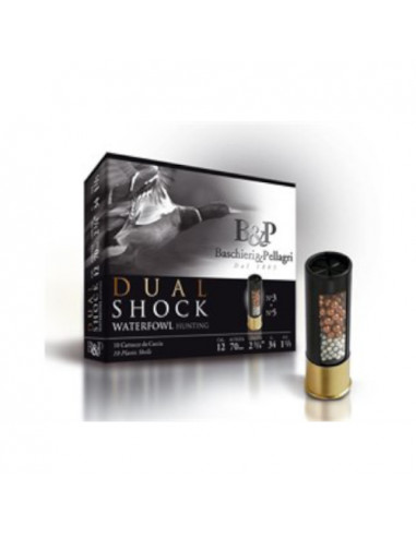 CARTUCCE BASCHIERI & PELLAGRI – DUAL SHOCK 34 3-5 – calibro 12