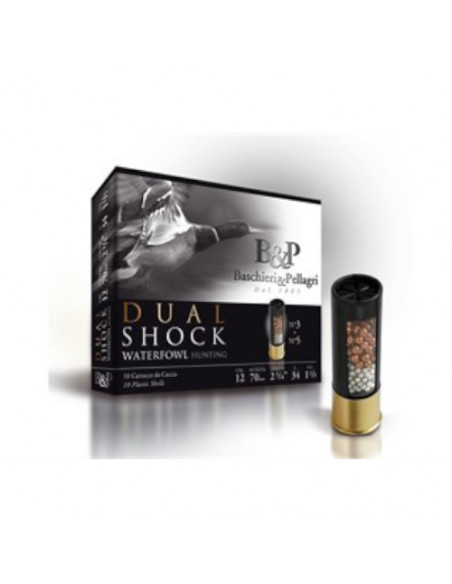 CARTUCCE BASCHIERI & PELLAGRI – DUAL SHOCK 34 3-5 – calibro 12