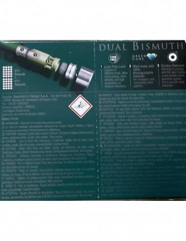 Cartucce Baschieri & Pellagri calibro 20 Dual Bismuth 34 grammi