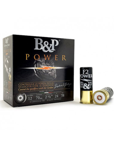 BASCHIERI & PELLAGRI – F2 POWER PIOMBO N°7,5 28G – calibro 12