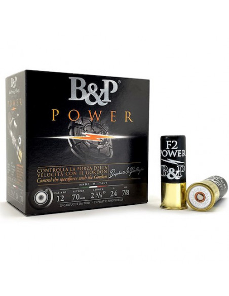 BASCHIERI & PELLAGRI – F2 POWER PIOMBO N°7,5 28G – calibro 12