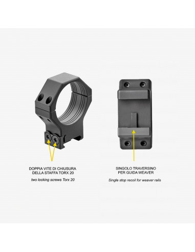 Anelli Attacchi LWR02/C – LIGHT WEAVER RINGS ø 30mm high h19 mm