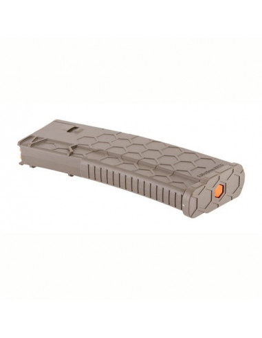 Hexmag HX Series 2 Magazine AR-15 223 Remington, 5.56x45mm, 300 AAC Blackout Polymer Desert FDE Coyote tan da 30 COLPI