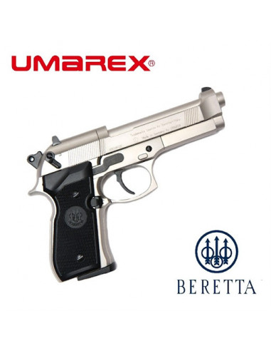 UMAREX Beretta 92 FS Nickel Cal. 4.5 CO2 LIBERA VENDITA