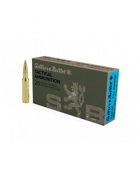 Sellier & Bellot cal.308 Win. 200gr SUBSONIC calibro 7,62x51