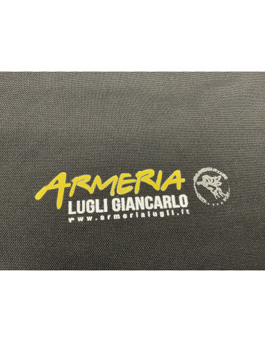 DV BORSA PER FUCILE ARMERIA LUGLI B130 NERA 130cm COD: DV-B130B FODERI TATTICI  BORSA CON 4 TASCHE LATERALI PORTA OGGETTI
