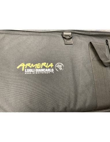 DV BORSA PER FUCILE ARMERIA LUGLI B130 NERA 130cm COD: DV-B130B FODERI TATTICI  BORSA CON 4 TASCHE LATERALI PORTA OGGETTI