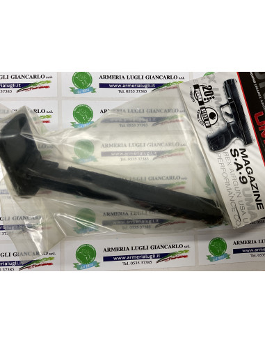 Caricatore Umarex 5.8185.1 SA9 a co2 calibro 4,5mm. Adatto solo per pallini sferici in acciaio (bb’s) da 20 colpi 372392