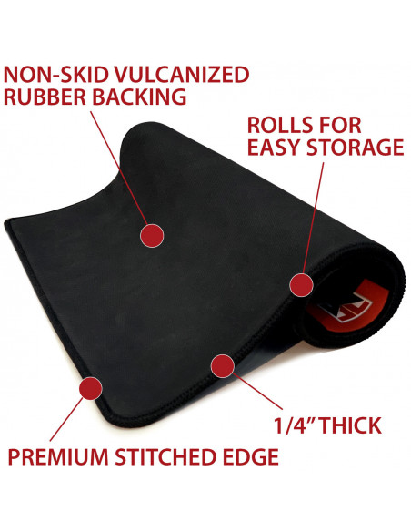 Tappeto pulizia armi TekMat AR-15 Cutaway Ultra Premium Gun Cleaning Mat, 44" W x 15" Hx 0.25" T, Multi-Color - R44-AR15-CA