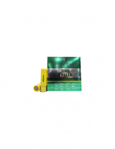 Cartucce Fiocchi Tiro a palla calibro 20/65 25 g 25 cartucce