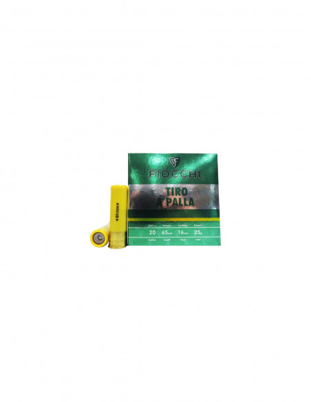 Cartucce Fiocchi Tiro a palla calibro 20/65 25 g 25 cartucce