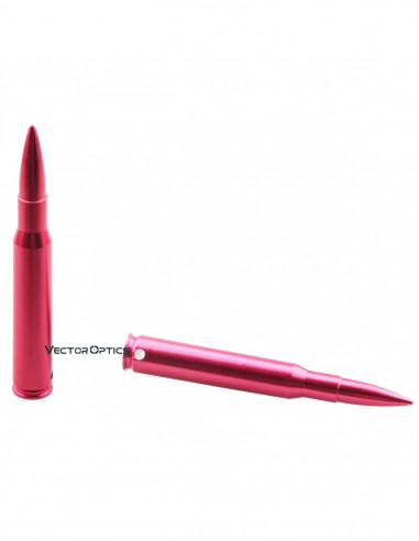 Salvapercussore colore rosso Vector Optics calibro 30-06 salvapercussori carabina in alluminio cartucce finte porta chiave