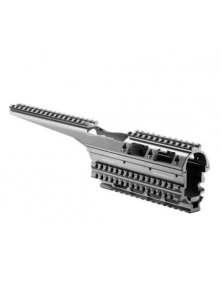 Fab Defense FAB DEF ASTINA LUNGA IN ALLUMINIO QUAD-RAIL PER AK (VFR AK)