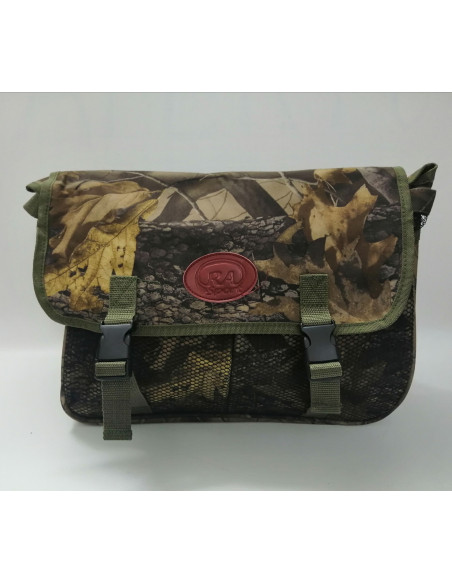 RaSport BORSA DA CACCIA CON RETE RASPORT MIMETICA CON SPALLINA  B009 CAMO FLUFF