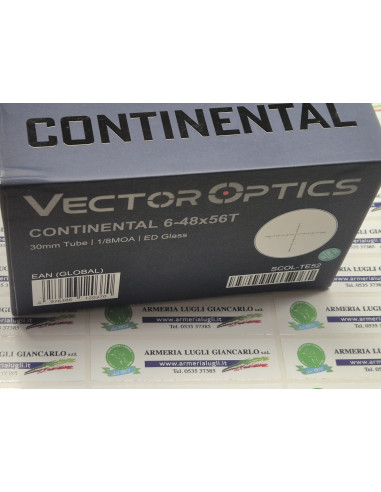 Ottica Vector Optics Continental x8 6-48x56 ED MOA Tactical Rifle Scope Item No :SCOL-TE52