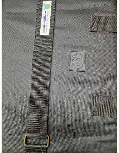 RA Sport Fodero tattico con 5 tasche laterali e bratella per Carabina con ottica e bipiede codice FB9 LONG 110 cm x 27