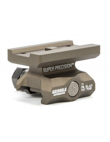 Geissele Automatics Super Precision T1 Series Optic Mounts Absolute Co-Witness FDE