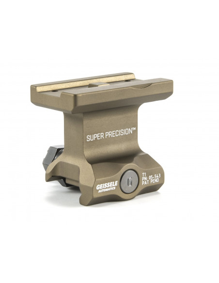 Geissele automatics Super Precision T1 Mount - 1.93" Height - DDC SKU 05-543S FDE