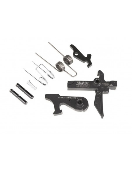 Geissele Automatics Gruppo di scatto AR15 SSP Piatto Single Stage Flat Bow -05-483