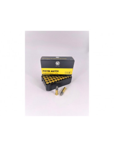 Cartucce Munizioni calibro 22 lr  40 grani 2,6 g top grade pistol ammunition 50 pezzi